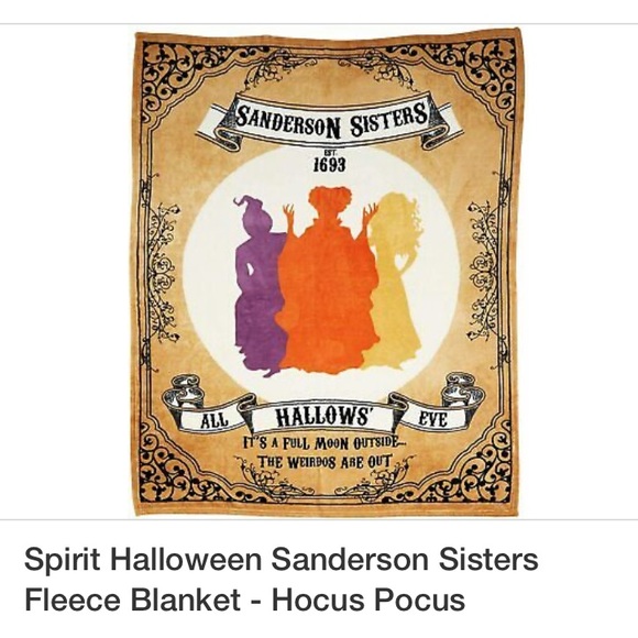 Hocus Pocus Fleece Blanket